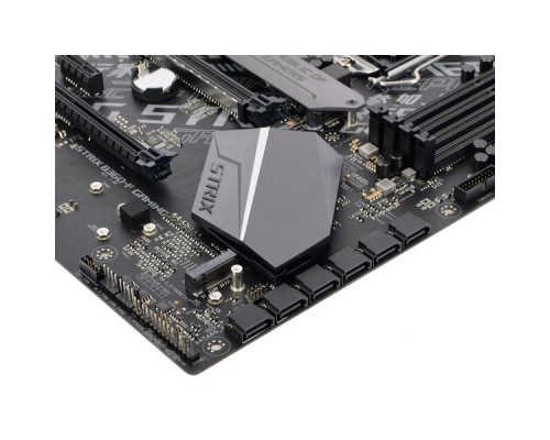 Мат. плата ASUS ROG STRIX B360-F GAMING S1151v2, B350, 2xDDR4, 2xPCI-Ex16, 4xPCI-Ex1, DVI, DP, HDMI, SATA III, M.2, GB Lan, USB3.1, ATX, Retail