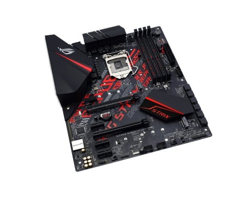 Мат. плата ASUS ROG STRIX B360-H GAMING S1151v2, B360, 4xDDR4, 2xPCI-Ex16, 4xPCI-Ex1, DVI, HDMI, SATA III, M.2, GB Lan, USB3.1, ATX, Retail