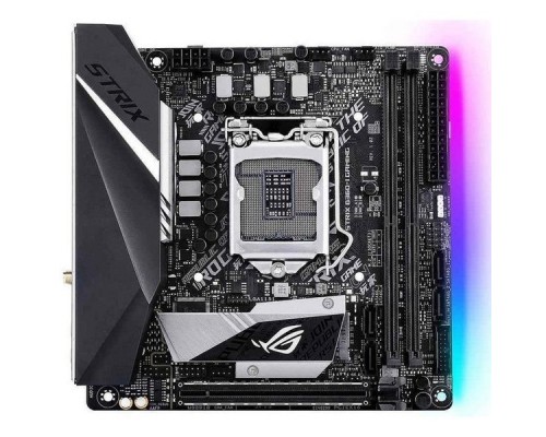 Мат. плата ASUS ROG STRIX B360-I GAMING S1151v2, B360, 2xDDR4, PCI-Ex16, DP, HDMI, SATA III, M.2, GB Lan, WiFi+Bt, USB3.1, mini-ITX, Retail