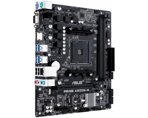 Мат. плата ASUS PRIME A320M-R-SI AM4, AMD A320, 2xDDR4, PCI-Ex16, PCI-Ex1, D-Sub, HDMI, SATAIII, GBLan, mATX, Retail