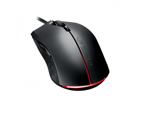 Мышь Asus ROG STRIX Evolve черный оптическая (7200dpi) USB2.0 игровая (7but)