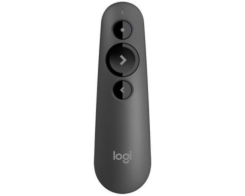 Презентер Logitech R500 Laser BT/Radio USB (20м) черный