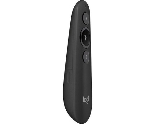 Презентер Logitech R500 Laser BT/Radio USB (20м) черный