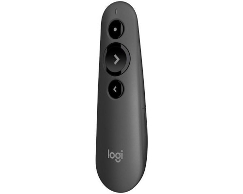 Презентер Logitech R500 Laser BT/Radio USB (20м) черный