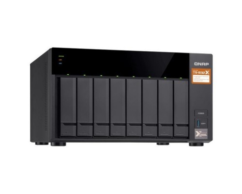 Сетевое хранилище NAS Qnap Original TS-832X-2G 8-bay