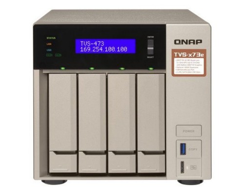 Сетевое хранилище NAS Qnap Original TVS-473E-8G 4-bay