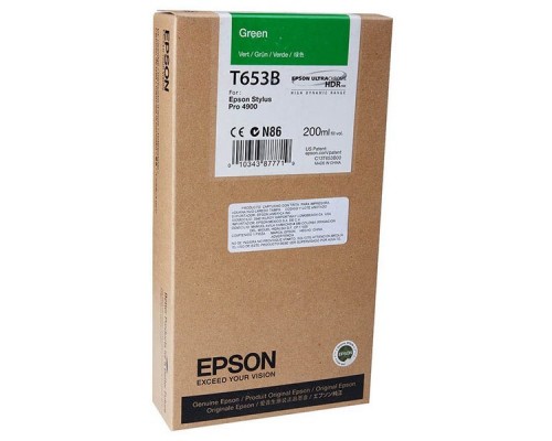 Картридж Epson T913B C13T913B00 Green для SC-P5000