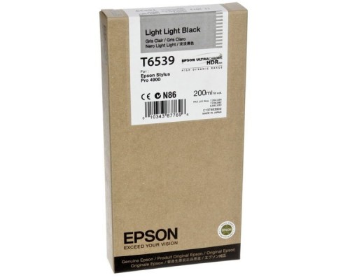 Картридж Epson T9137 C13T913700 Light Black для SC-P5000