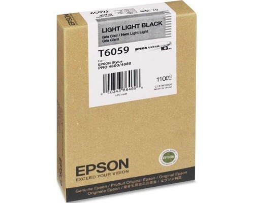 Картридж  Epson Stylus Photo PRO 4800/4880 (Light Light Black) C13T605900