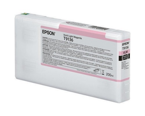 Картридж Epson T9136 C13T913600 Light Magenta для SC-P5000