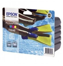 Картридж струйный Epson C13T58464010 для Epson PictureMate: Фотокартридж + фотобумага (150л.)                                                                                                                                                             