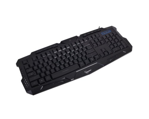 Клавиатура игровая Gembird KB-G11L, 3 различные подсветки, 10 доп. клавиш