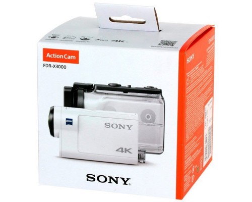 Экшн-камера Sony FDR-X3000 1xExmor R CMOS 8.2Mpix белый