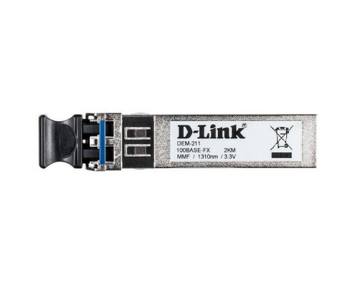 Трансивер D-Link DEM-211/A1A 100BASE-FX Multi-Mode 2Km SFP