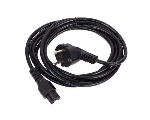 Кабель питания  220V 3м 3 pin с заземл.для устр-в  IEC-320-C5 VCOM CE022-CU0.5-3M