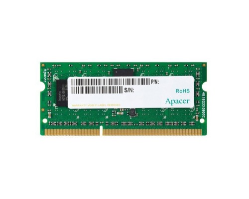 Память SO-DIMM DDR3 8Gb (pc-12800) 1600MHz 1,35V Apacer Retail AS08GFA60CATBGJ/DV.08G2K.KAM