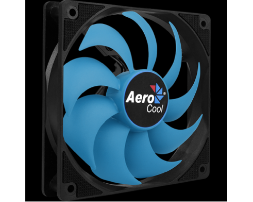 Вентилятор Aerocool Motion 12 Plus , 120x120x25мм, 1200 об/мин, Molex 4-pin + 3-pin, 29.8 CFM, 22.1 дБА, съемная крыльчатка, гидравлический подшипник