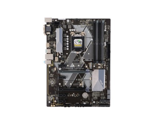 Мат. плата ASUS PRIME H370-A S1151v2, H370, 4xDDR4, 2xPCI-Ex16, 4xPCI-Ex1, D-Sub, DVI, HDMI, SATAIII+RAID, M.2, USB3.1, ATX, Retail