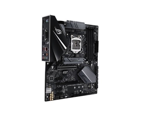 Мат. плата ASUS ROG STRIX H370-F GAMING S1151v2, H370, 4xDDR4, 2xPCI-Ex16, 4xPCI-Ex1, DVI, DP, HDMI, SATAIII+RAID, M.2, GB Lan, USB3.1, ATX, Retail