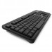Клавиатура с подсв. Gembird KB-200L, USB, черн, 104кл, подсвет белая, каб 1.45м