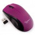 Мышь беспров. Gembird MUSW-320-P, 2.4ГГц, фиолетовый, 3кн, 1000DPI, блистер