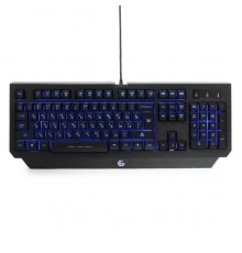 Клавиатура игровая Gembird KB-G300L, USB, черн, код Survarium,104кл, подсвет 3 цв,FN, каб ткан 1.75м                                                                                                                                                      