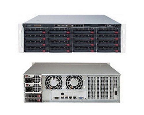 Платформа SuperMicro SSG-6039P-E1CR16L x16 LSI3008 10G 2P 2x1200W