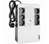 ИБП Legrand Keor Multiplug  600VA/360W, 6xSchuko outlets(3 Surge & 3 batt.), USB charger                                                                                                                                                                  