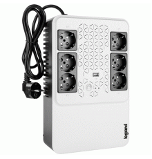 ИБП Legrand Keor Multiplug  800VA/480W, 6xSchuko outlets(3 Surge & 3 batt.), USB charger                                                                                                                                                                  
