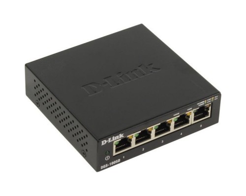 Коммутатор D-Link DGS-1005D/I3A 5G неуправляемый