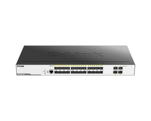 Коммутатор D-Link DGS-3000-28XS DGS-3000-28XS/B1A 24SFP 4SFP+ управляемый