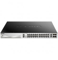 Коммутатор D-Link DGS-3130-30PS/A1A 24G 2x10G 4SFP+ 24PoE 370W управляемый                                                                                                                                                                                