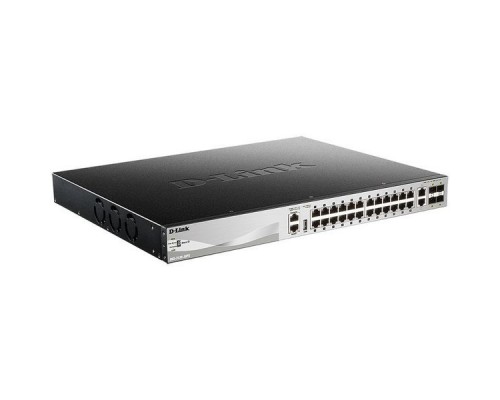 Коммутатор D-Link DGS-3130-30PS/A1A 24G 2x10G 4SFP+ 24PoE 370W управляемый