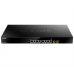 D-Link DMS-1100-10TP/A1A, L2 Smart Switch with 8 2.5GBase-T ports and 2 10GBase-X SFP+ ports (8 PoE ports 802.3af/802.3at (30 W), PoE Budget 240 W).16K Mac address, 80Gbps switching capacity, 802.3x