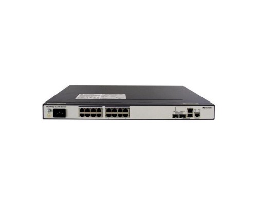 Huawei S2700-18TP-EI-AC(16 Ethernet 10/100 ports,2 dual-purpose 10/100/1000 or SFP,AC 110/220V) (S2700-18TP-EI-AC)