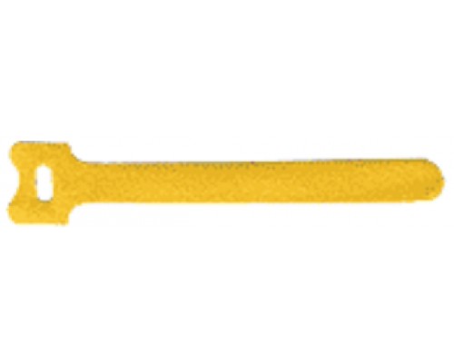 Хомут-липучка 125мм, 20 шт., желтый
