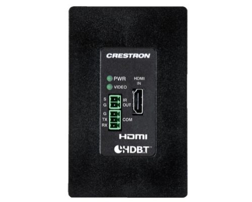 Приемник Crestron Wall Plate 4K DigitalMedia 8G+® Transmitter 100, Black Textured