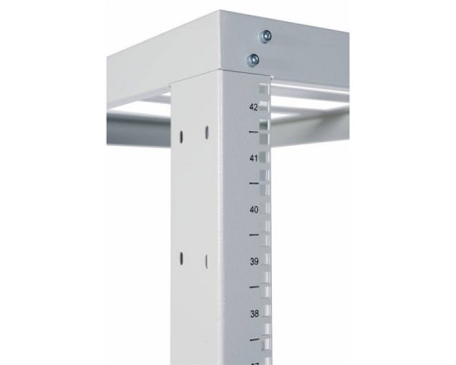 Стойка двухрамная ЦМО СТК-С-45.2.750 45U 560ммX1035мм направл.закл.гайки 430кг серый