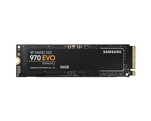 Накопитель SSD 500 Gb M.2 2280 Samsung 970 EVO MZ-V7E500BW 3D TLC NVMe (PCI-Ex)