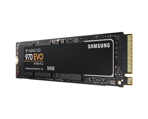 Накопитель SSD 500 Gb M.2 2280 Samsung 970 EVO MZ-V7E500BW 3D TLC NVMe (PCI-Ex)