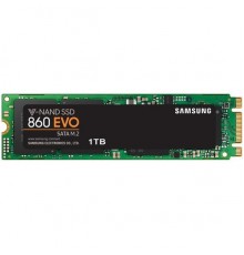 Жесткий диск SSD M.2 2280 1TB Samsung 860 EVO Client SSD MZ-N6E1T0BW SATA 6Gb/s, 550/520, IOPS 97/88K, MTBF 1.5M, 3D NAND TLC, 1024MB, 600TBW, RTL (068714)                                                                                               