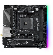 Материнская плата ASUS ROG STRIX B450-I GAMING SAM4 AMD B450 PCI-E HDMI GbLAN SATA Mini-ITX 2DDR4 (RTL)                                                                                                                                                   