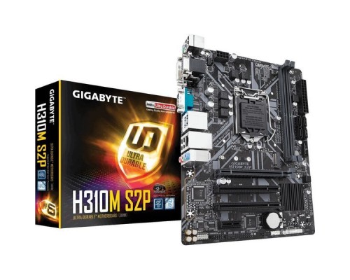 Материнская плата H310 S1151 MATX H310M S2P GIGABYTE