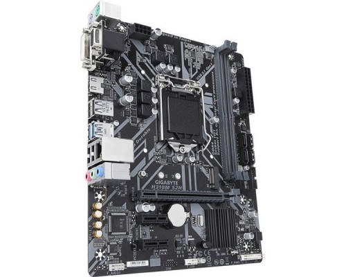 Материнская плата Gigabyte H310M S2H(2.0)  S1151 H310 PCI-E Dsub+DVI+HDMI GbLAN SATA RAID Micro-ATX 2DDR4