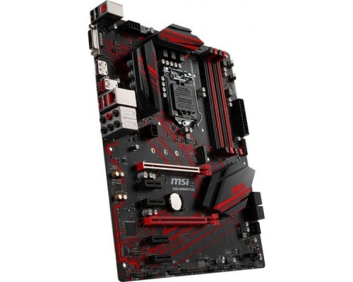 Материнская плата MSI B360 GAMING PLUS S1151 B360 2xPCI-E DVI+HDMI GbLAN SATA ATX 4DDR4 (RTL)