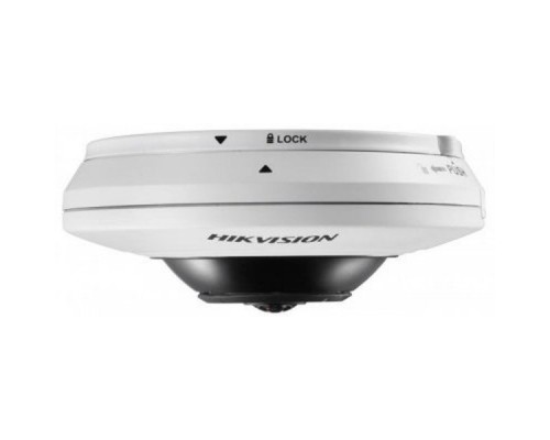 DS-2CD2955FWD-I (1.05мм) Hikvision 5Мп fisheye IP-камера c EXIR-подсветкой до 8м1/2.5