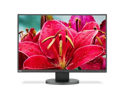 Монитор NEC 24 EA245WMI-2-BK LCD Bk/Bk ( IPS; 16:10; 300cd/m2; 1000:1; 6 ms; 1920x1200; 178/178; D-sub; DVI-D; HDMI;  DP; USB; HAS 150mm; Swiv 170/170; Tilt; Pivot; Human Sensor; Spk 2x1W)