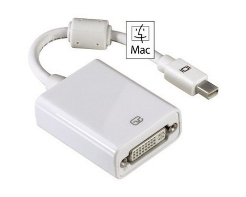 Адаптер Hama 00053248 miniDisplayPort (m) DVI-D (f) 0.1м феррит.кольца