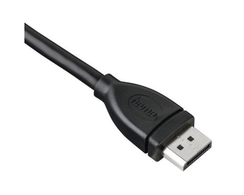 Кабель Hama 00054513 DisplayPort (m) DisplayPort (m) 1.8м черный