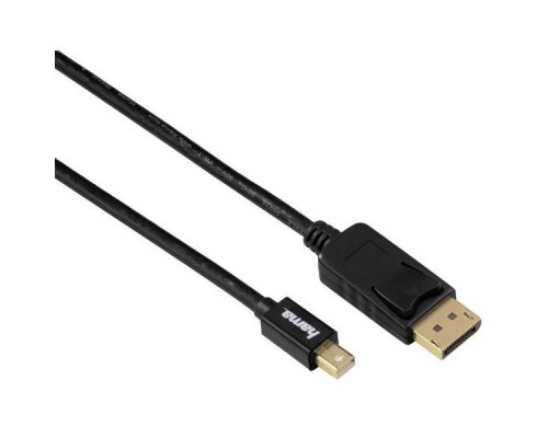 Кабель Hama 00054563 DisplayPort (m) miniDisplayPort (m) 1.8м черный блистер